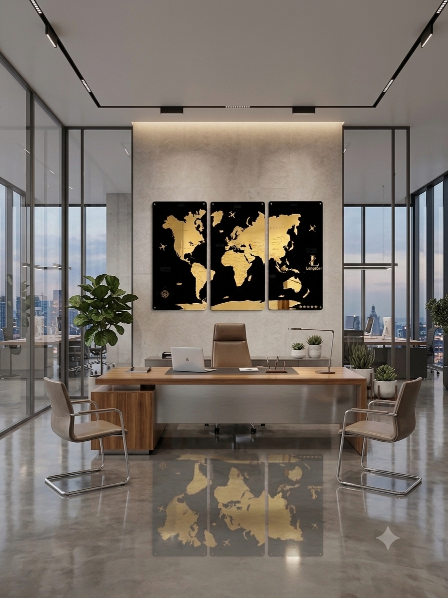 CARTE GEOGRAPHIC DORE